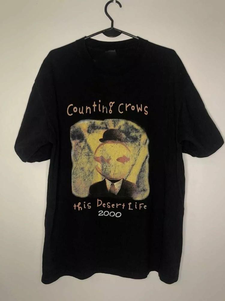 Новая Counting Crows This Desert Life 2002 Подарок для фанатов Унисекс S-5XL Футболка GS140 Унисекс Футболка XXL