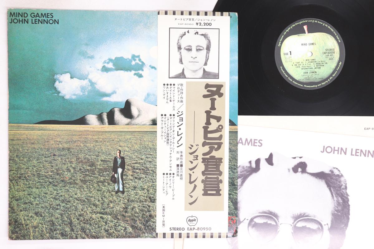 

LP Record JOHN LENNON - Mind Games EAP80950 APPLE 1973 Japan Obi Rock Used