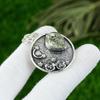 Anniversary Gift For Her Natural Lemon Topaz Gemstone Pendant 925 Silver