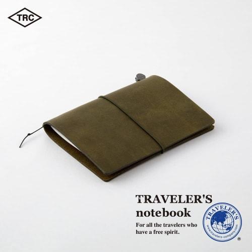 DESIGNPHIL Travelers Company Traveler's Note Passport Size with Limited Card Olive 15343006