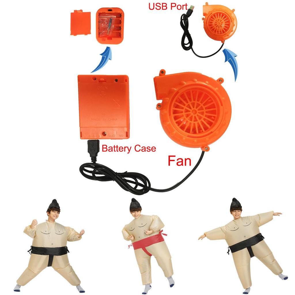 Auffälliges Sumo-Kostüm Aufblasbarer Anzug mit bequemer Passform für alle Altersgruppen