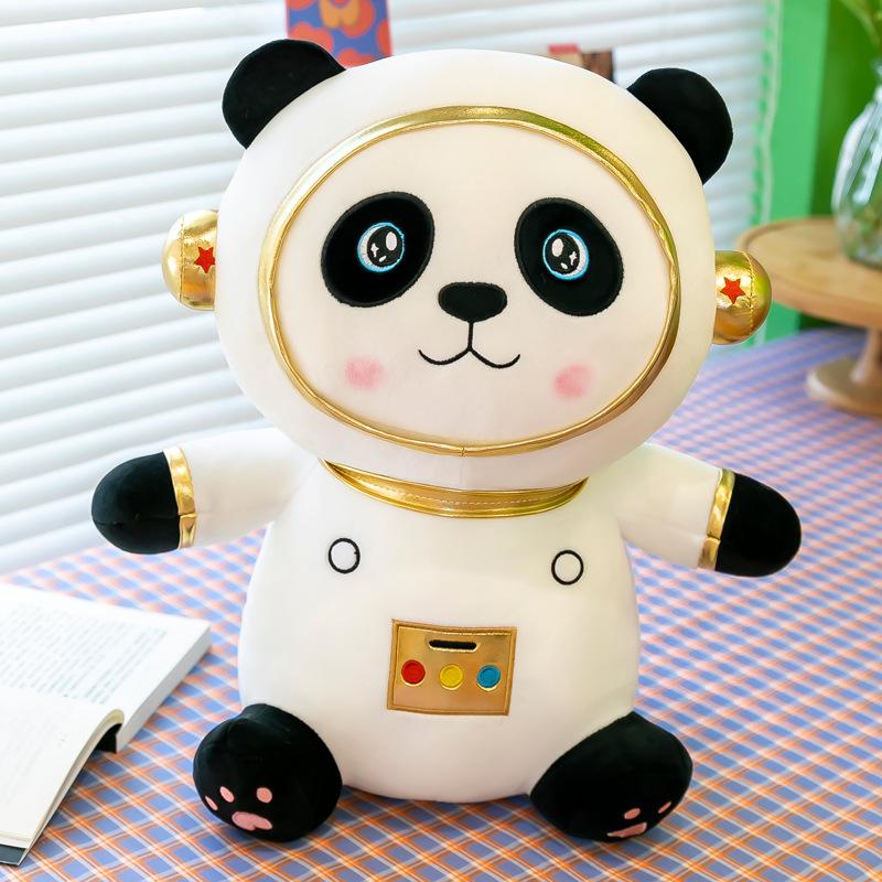 

Space panda doll bear plush toy bed sleeping doll soothing doll sofa decoration 35cm【0.3kg】