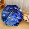 Genshin Impact Windproof Auto 8 Rib Folding Umbrella Portable Outdoor Parasol