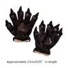 Plush Dinosaur Paw Gloves Cartoon Cute Animal Hand Gloves Animal Paw Warm Gloves Cosplay Tool Costume Party Accessories