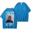 HOT SALE Cactus Jack T-shirt High Quality Cotton UnisexLOOK MOM I CAN FLY Tee ASTROWORLD Hip Hop Short Sleeve Tshirts Tops