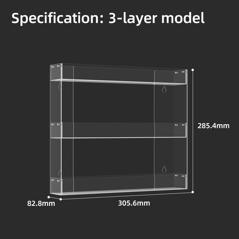 Wall-mounted Storage Rack Convenience Store Supermarket Display Stand Cigarette Display Cabinet Household Bathroom Storage Rack