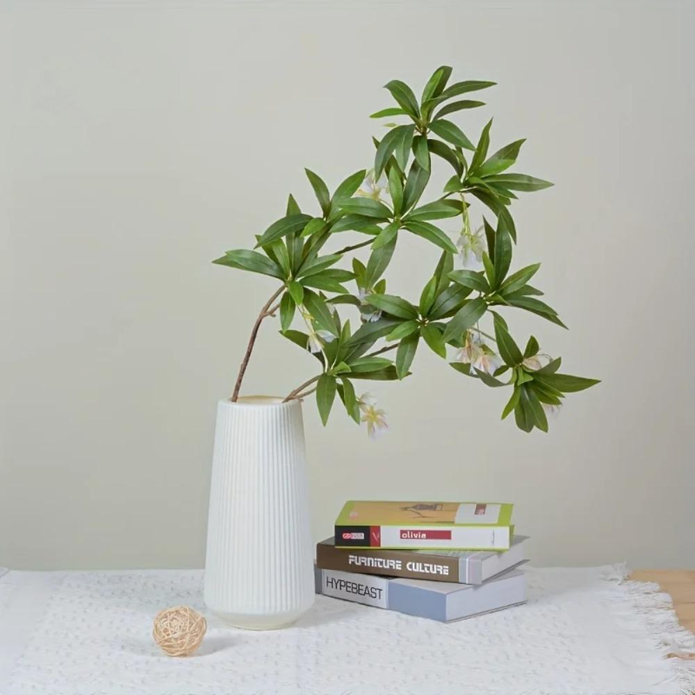 Green Simulation Ficus Plant Chinese Style Fake Plants  Outdoor Decor
