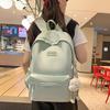 Schoolbag new female students junior high school students high school students large capacity college students backpack wind simple backpack computer 