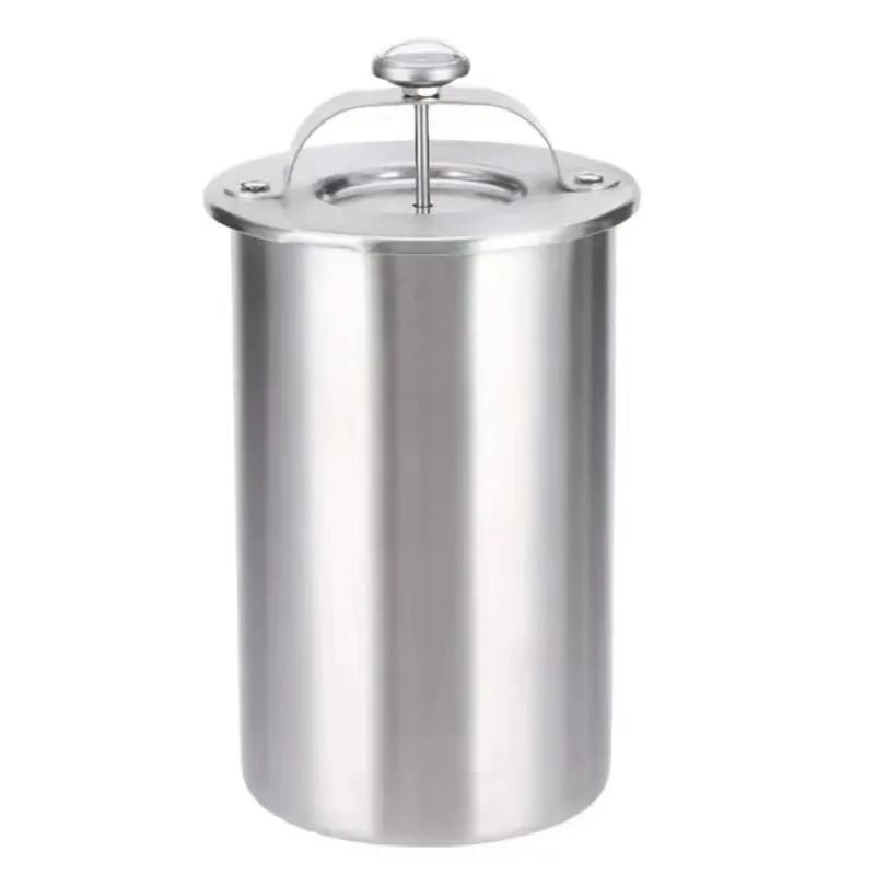 304 Paslanmaz Çelik Jambon Pres Makinesi Yuvarlak Şekilli Et Pres Kalıbı Termometreli, Et Kanatlı Hayvan Mutfak Pişirme Aletleri yij