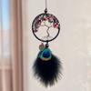 1 Pc Mini Tree of Life Dream Catchers for Car with Crystal, Gemstone Suncatcher Hanging Is Personalized Home Decor