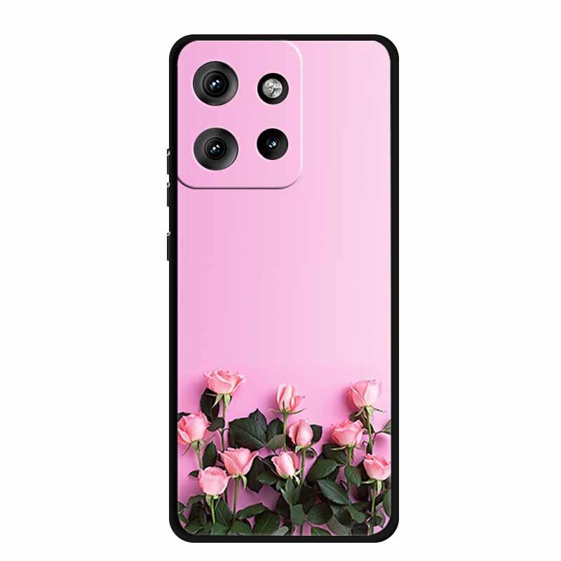 Etui do Motorola Edge 50 Neo Zwierzęta Miękki Silikon TPU Etui na Telefon Tylna Pokrywa Dla Motorola Moto S50 5G Wilk Ochrona Nowe Coque