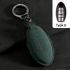 Suede Car Key Case Cover Fit For Q50 Q60 Q70 Qx50 Qx60 Qx70 G25 Fx Jx35 Fx25 Fx35 Ex37 Non-Oem Key Fob Protector