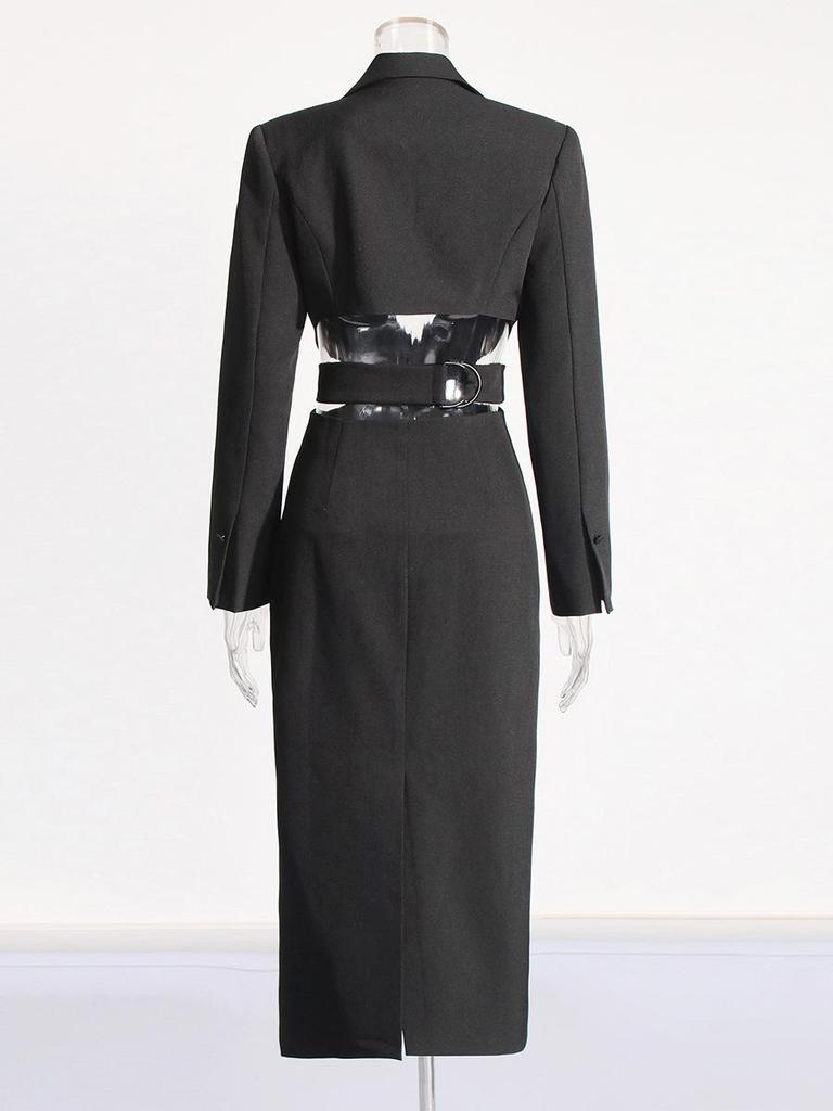 Elegante taillierte Anzugjacke mit Cut-Outs für Damen - Herbst 2026 Kollektion