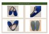 Osaka Metro Moquette Room Japan Priority Osaka Railway Slippers Women's Shoes, Seal, Blue, Seat, Subway,