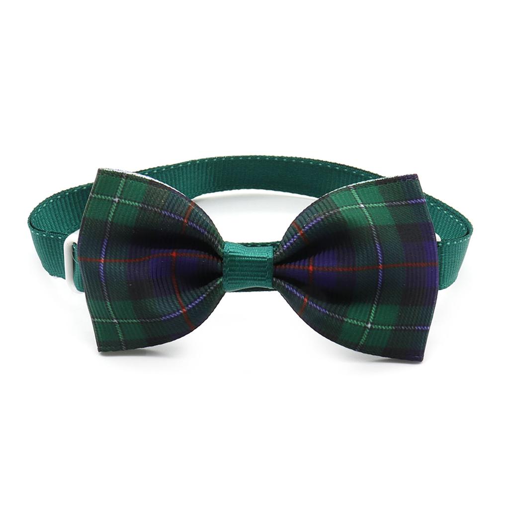 Adjustable Cat Collar New Year Party Dog Bow Tie Pet Wedding Necktie Collar Pet Festival Party Supplies Formal Neckwear
