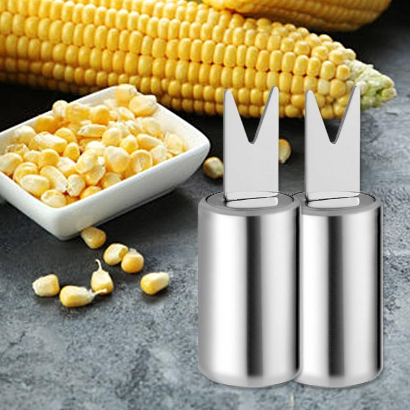 Set di 12 Spiedini Multiuso in Acciaio Inossidabile Porti per Pannocchie di Mais per Appassionati di Barbecue Accessori per Grigliate all'Aperto