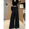 Suit Pants New Spring Autumn High-waisted Versatile Wide-leg Floor Pants