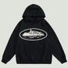Unisex Hooded Sweatshirt With Graphic Print Fleece Lined Oversized Pullover Teens Adults Casual Wear