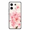 For Redmi Note 13 pro Case Pink Phone Case Fashion Silicone TPU Soft Back Cover Redmi Note 13 Pro Flower Capa 6.67" Cats Coque