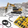 Dichtring-Satz 4c-4782 für Caterpillar SAE STOR ORFS 61 62 Nitril 90, Getriebedichtungen und O-Ringe Kompatibel mit Cat 4c4782 Modellen