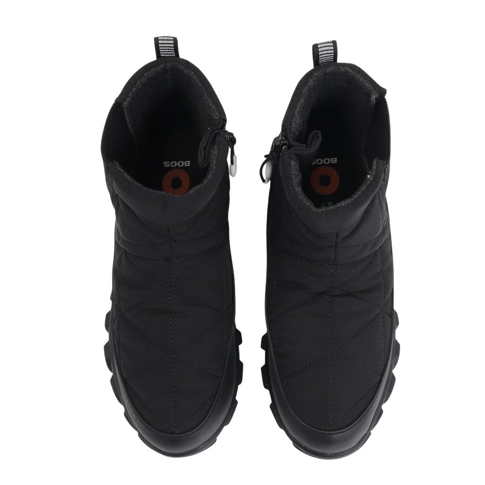 BOGS Snow Boots, Snow Trek Cedar Chelsea 79160-001 BLK (Black/Size 25.0/Women's)