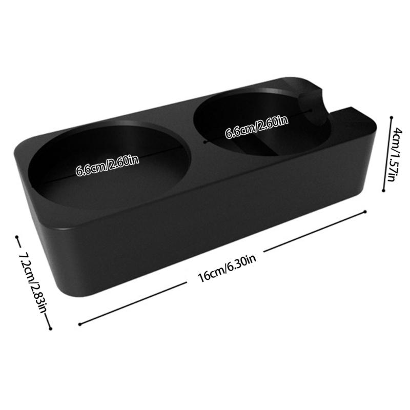 Stable Espressos Tamping Station Universal Fit For Coffee Handle Sustainable Materials Coffee Distributor Base