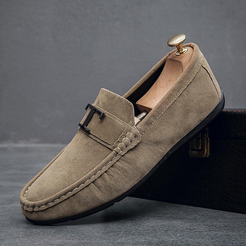 Men's shoes Doudou shoes summer new fashion trend one pedal lazy shoes casual Doudou shoes