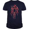 Anarchy Punishment Flowing Blood Skull T-Shirt 100% Cotton O-Neck Summer Short Sleeve Casual Mens T-shirt Size S-3XL