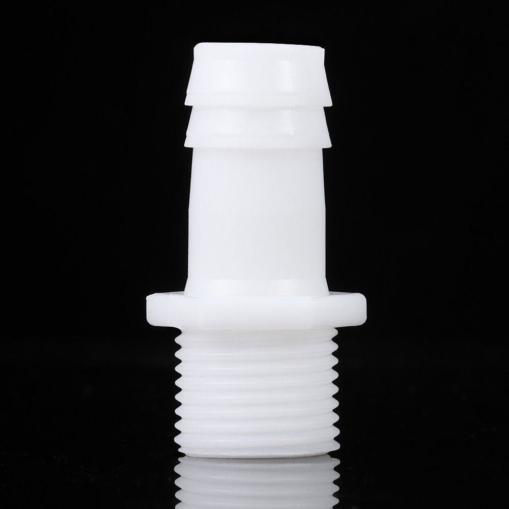 1/10Pcs Pipe Fittings Hose Connector Drip Irrigation System 1/2 Inch Thread To Barb Pipe Coupler