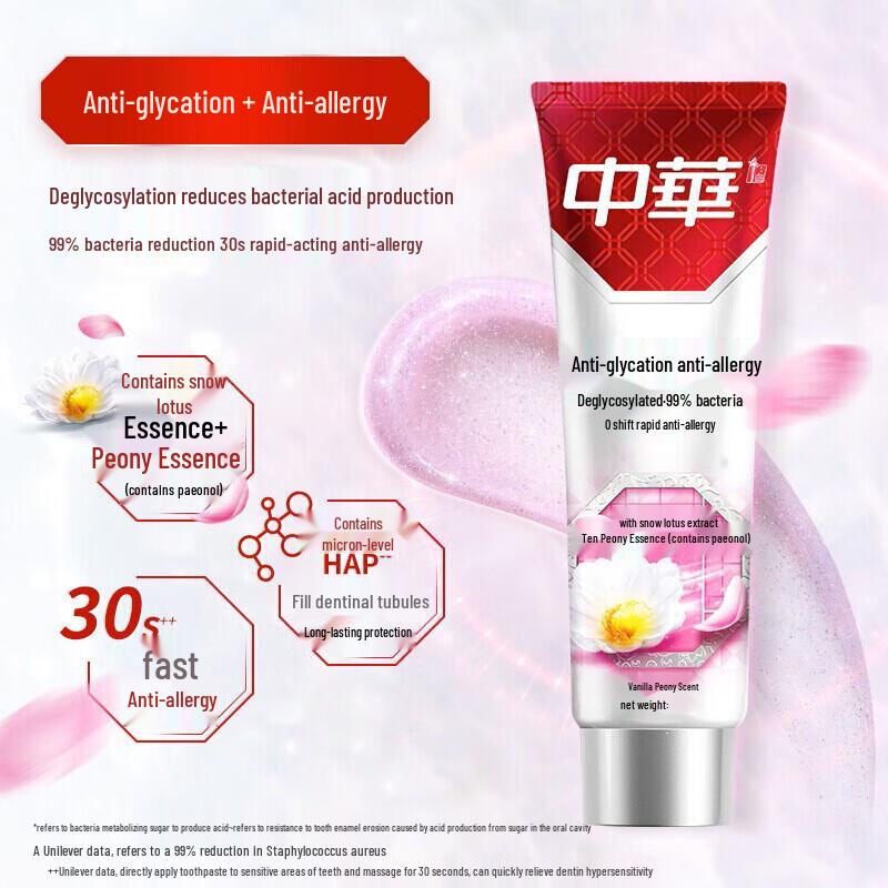 Zhonghua Anti-Sugar & Sensitive Care Toothpaste
