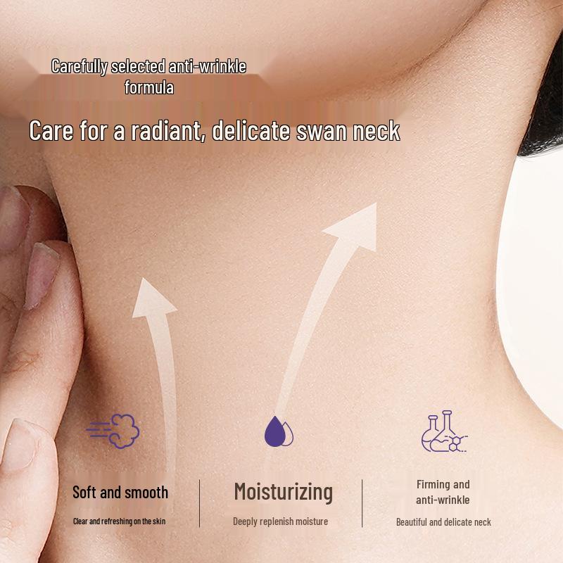 Vinoo TikTok Bestseller Polypeptid Panthenol Halsmaske: Anti-Falten & Feine Linien Creme Patch.