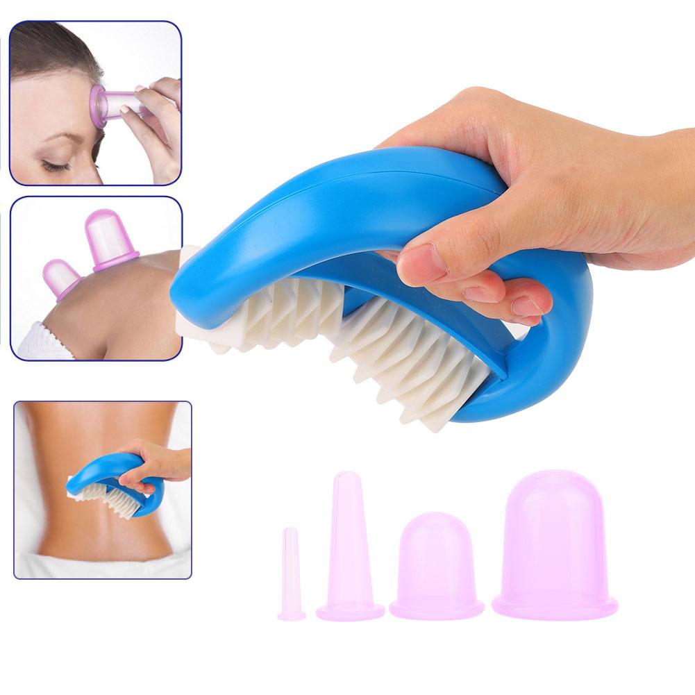 Cellulite Remover Massager Roller Vacuum Suction Cupping Cup Massage Cupping Set