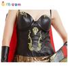 Carnival Theme Party Western Adult Female Embroidery Samurai Props Stage Performance Costumes