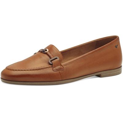 Women's Slip-ons Tamaris 348 Cognac Leather