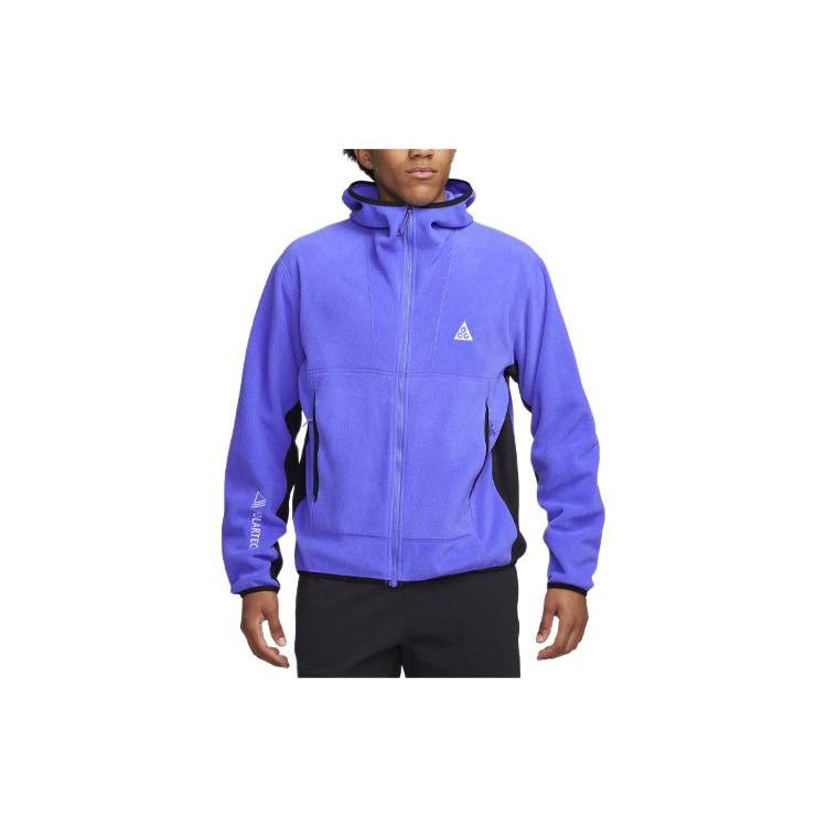 

New Nike Nike Nike Wolf Tree Polartec® Men s Full Zip Top FB8082-510 XS