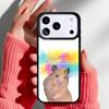 Rabbit Mouse Hamster Phone Case for iPhone 17 Air 16e 15 14 13 Pro Max Back Cover for 12 11 Pro Coque