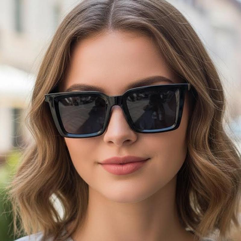 Women's sunglasses men's retro square sunglasses