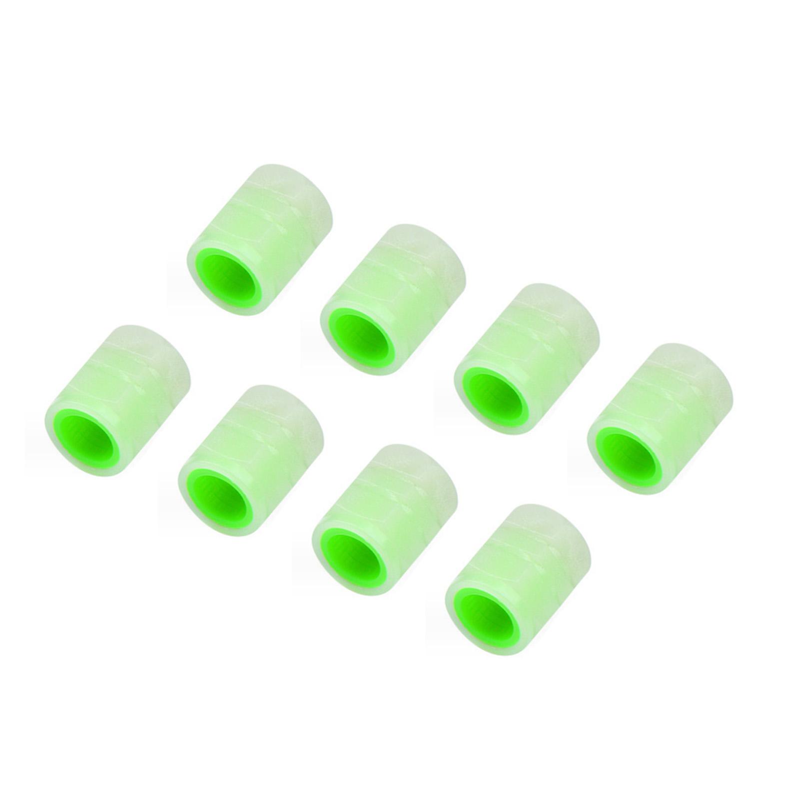 

8 шт. колпачок штока вентиля шины водонепроницаемый пылезащитный светящийся колпачок вентиля колеса для велосипеда мотоцикла