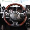 New Suzuki Jimny 4th Generation Steering Wheel Jimny Sierra Nomad Genuine Replacement Interior Custom Design Wood with Black (JB64, JB74, JC74) -