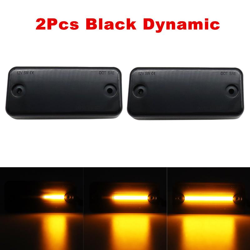 

2/6 шт. динамические светодиодные боковые габаритные огни, плавный указатель поворота для реле Iveco Fiat Ducato Citroen Peugeot Boxer Renault Volvo