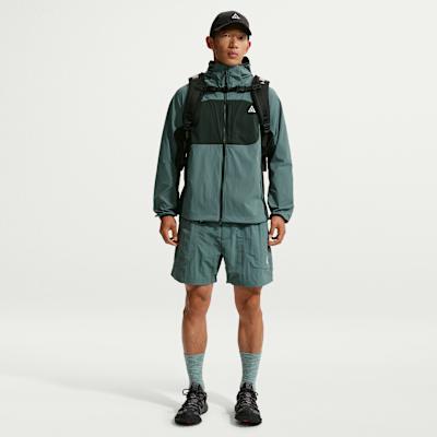 Nike ACG Casual Shorts Men s Mineral Slate/Black Spruce/Black/Peak Whi S