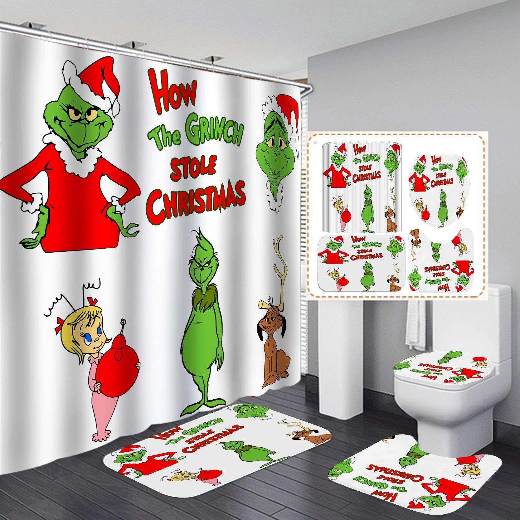 Американская ванная комната занавеска для душа водонепроницаемая туалет занавеска для душа без проколов 165X180-360g