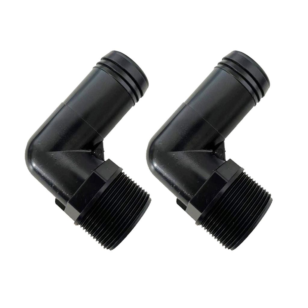 2 Pieces Hose Adapter Hose Conversion Adapter Professional Elbow Adapter Plastic Material Pool Adapter for SPX1105Z4