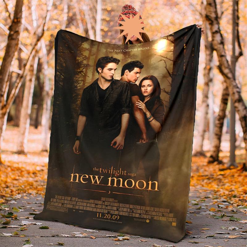 Edward Cullen Flannel Blanket Soft Warm All-Season Throw, Design for Camping, Car Travel, Hiking Sofa, Bed, Office Perfect Gift for Parties