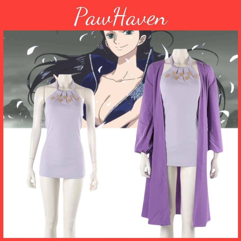 Wholesale One Piece Robin Cosplay Outfit In Polyester Material