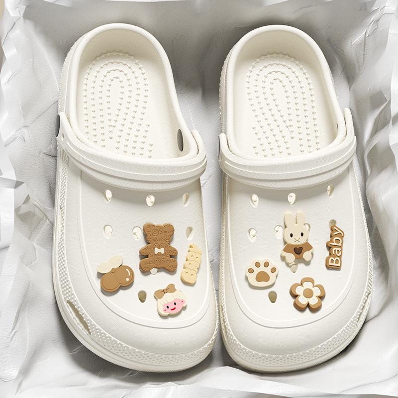 

Летние легкие нескользящие сандалии с закрытым носком для женщин и мужчин - мягкая подошва для отдыха на природе и пляжа 38-39