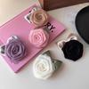 Sweet Versatile Mesh Flower Hair Clip For Woman Girls Elegant Temperament Rose Shark Clip Fashion Hair Accessories Gifts