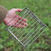 Stainless Steels Folding Cooking Rack Outdoor Camping Kettles Heating Rack Small Barbecue Grill Baking Tray Holder