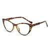 New anti-blue glasses women's PC ferrule legs fashionable retro plate color flat glasses can be matched with glasses