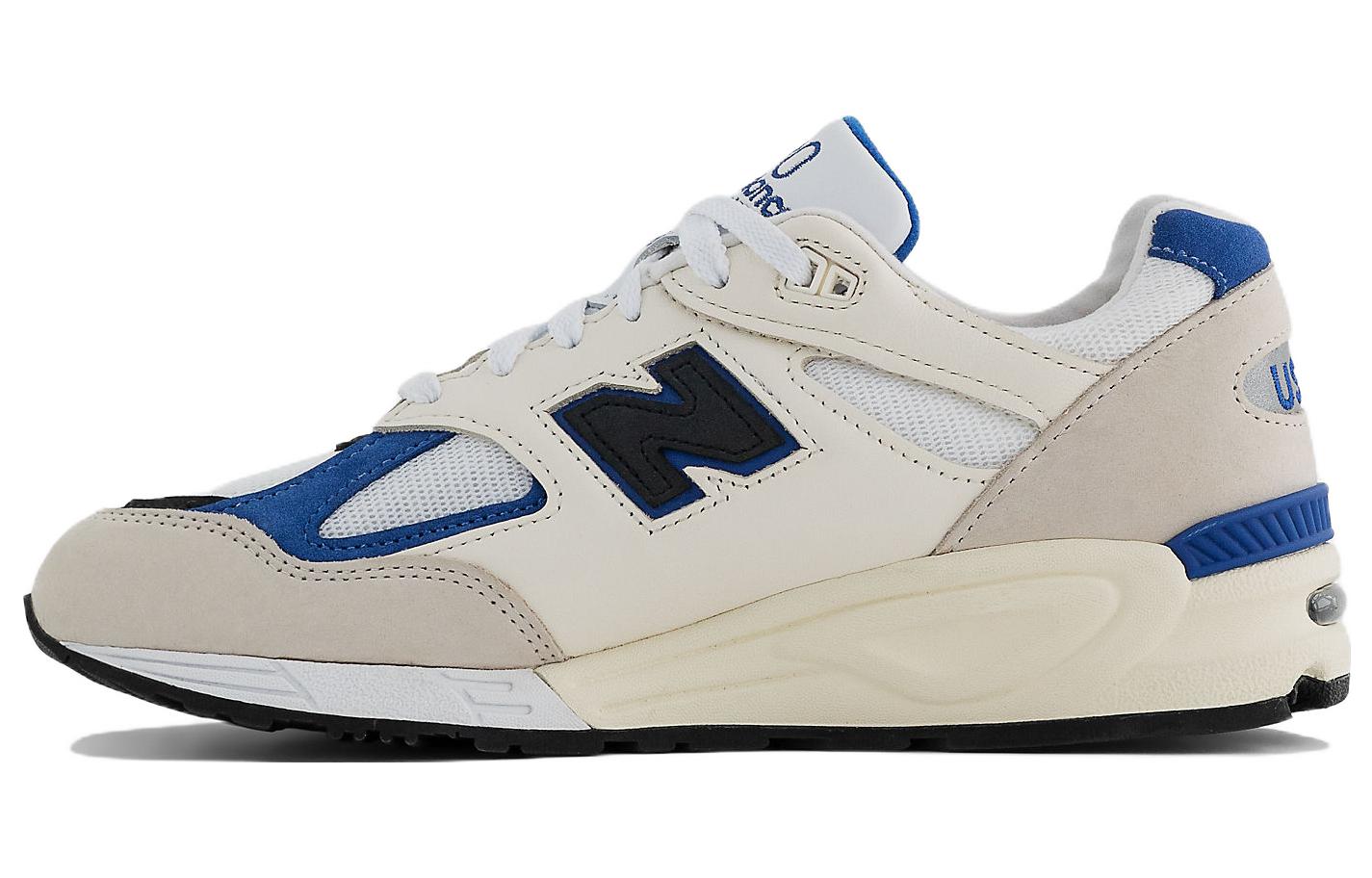 New Balance Unisex White/Blue 990V2 Teddy Santis X 990V2 Made In Usa ' Blue' M990wb2 Cm